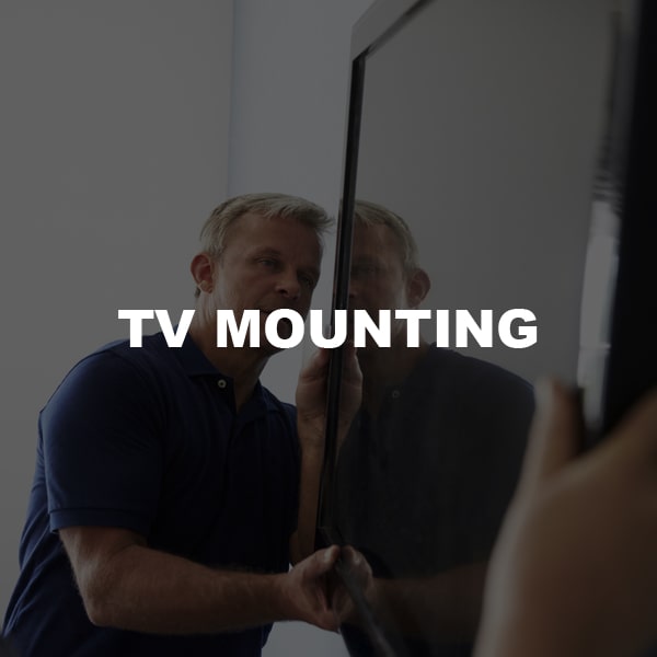 tv wall mounting in Red Oak
